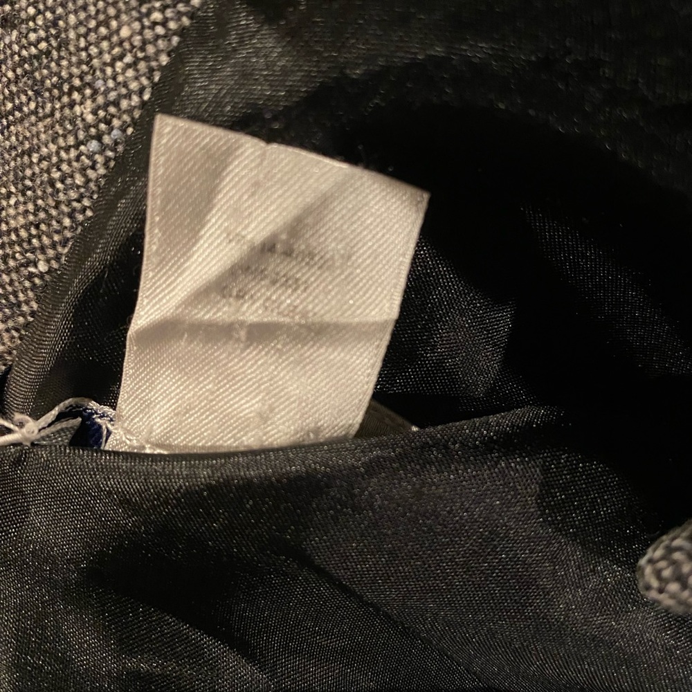 Pendleton Tall Grey Suit Jacket With Leather Trim - image 4